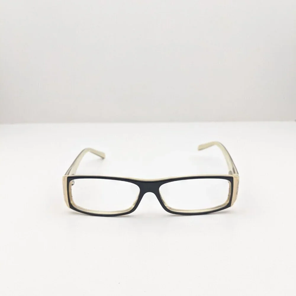 🕶️Lavita St. Moritz Black/Bone Eyeglasses 52/16/137 | ALJ128🕶️